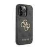 Guess 4G Big Metal Logo - Coque iPhone 15 Pro (gris)