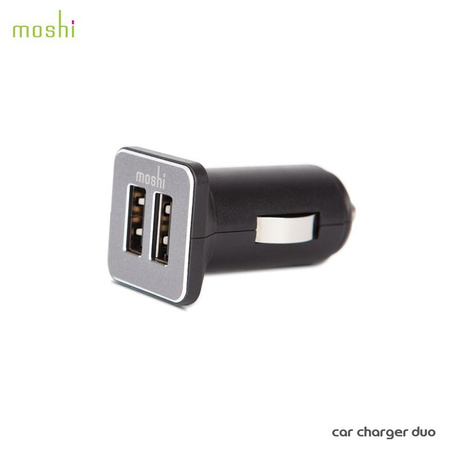 Moshi Car Charger Duo - 2x USB car charger (Aluminum)