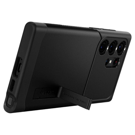 Spigen Slim Armor - Gehäuse für Samsung Galaxy S23 Ultra (Schwarz)