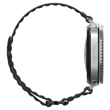 PASEK DO GALAXY WATCH 8 | 8 CLASSIC 40 44 46 mm SPIGEN NYLONOWY CZARNY