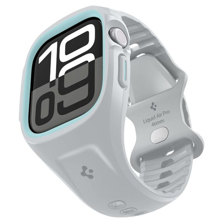 Spigen Liquid Air Pro - Strap with case for Apple Watch 10 46 mm (Grey)