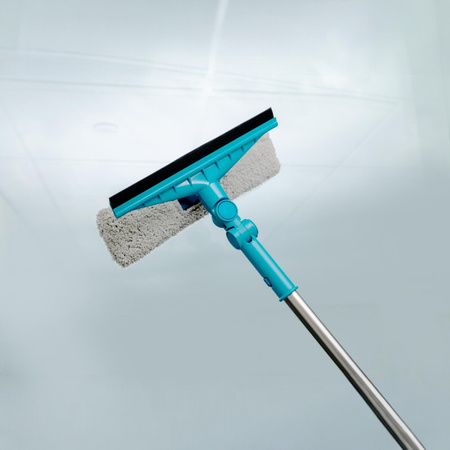 Alpina - 2-in-1 Window Washer / Squeegee with Telescopic Handle up to 89 cm