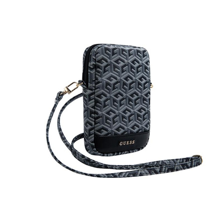 Guess Zip GCube Bottom Stripe - Phone Bag (Black)