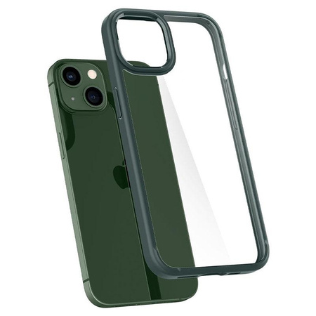 Spigen Ultra Hybrid - Coque pour iPhone 13 (Vert)