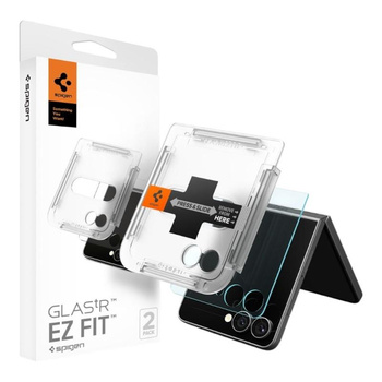 Spigen GLAS.TR EZ Fit HD 2er-Pack - gehärtetes Glas für Samsung Galaxy Z Flip 7