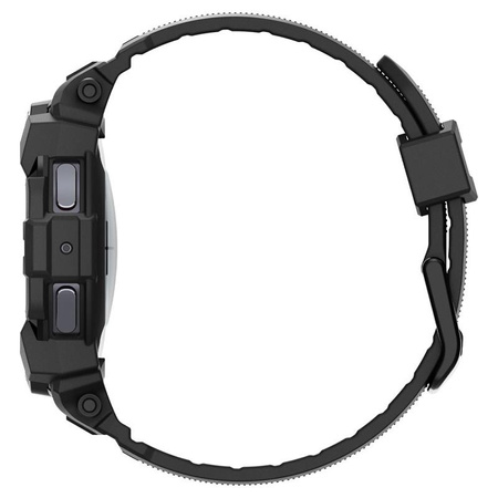 Spigen Rugged Armor Pro - Strap + Case for Samsung Galaxy Watch 7 44 mm (Matte Black)