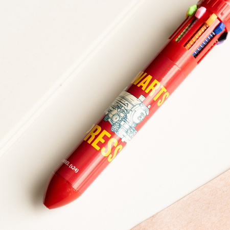 Wielokolorowy Długopis Automatyczny Harry Potter 3D 10 Kolorów dla Dzieci