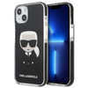 Karl Lagerfeld Fullbody Ikonik - iPhone 13 mini Tasche (Schwarz)