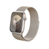 Crong Milano Steel - Stainless Steel Strap for Apple Watch 38/40/41/42 mm (champagne)