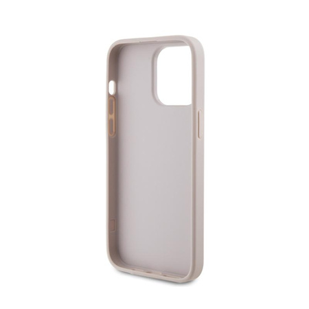 Guess 4G Metal Gold Logo - Coque iPhone 15 Pro Max (rose)