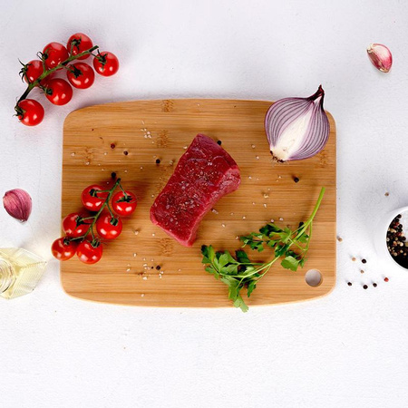 Alpina - Cutting board in bamboo wood 30x23 cm