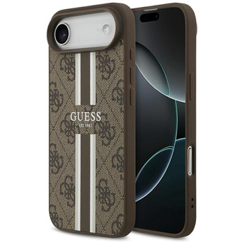 Guess 4G Printed Stripes MagSafe - iPhone Air Case (brown)