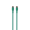 PURO ICON Soft Cable - USB-C na USB-C 1,5 m (Jade)