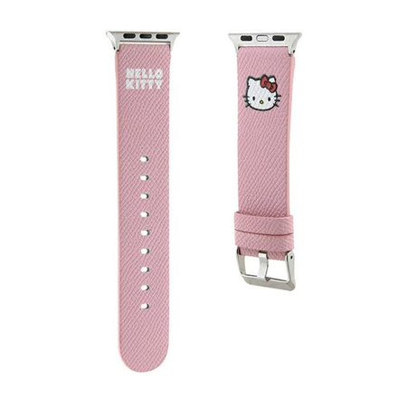 Hello Kitty Strap Kitty Head - szíj Apple Watch 38/40/41 mm-es órához (rózsaszín)