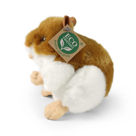 MASKOTKA PLUSZOWA CHOMIK REALISTYCZNY 13cm RAPPA ECO CHOMICZEK DLA DZIECKA