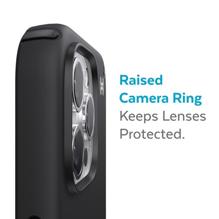 Speck Presidio2 Pro - tok iPhone 13 Pro Max / iPhone 12 Pro Max készülékhez MICROBAN bevonattal (fekete)