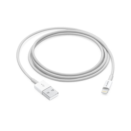 PURO White - Kabel połączeniowy USB Apple złącze Lightning MFi 1m (biały)