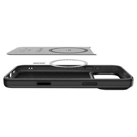 ETUI DO IPHONE 17 PRO MAX do MAGSAFE SPIGEN ENZO ORYGINALNE CZARNE CASE