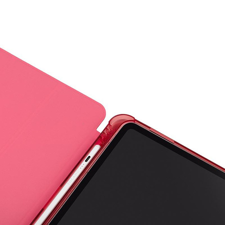 Tucano Satin Case - Etui pour iPad 10.9" (2022) avec aimant et support pour Apple Pencil (rose)