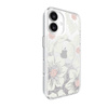 Kate Spade New York Flüssigkeit Glitter MagSafe - iPhone 16 Fall (Hollyhock Floral)