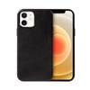 Crong Essential Cover Magnetic - iPhone 12 / iPhone 12 Pro MagSafe leather case (black)