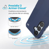 Speck Presidio2 Grip Magnet - Samsung Galaxy S25 / 24 MagSafe Case (Coastal Blue/Dust Grey/White)