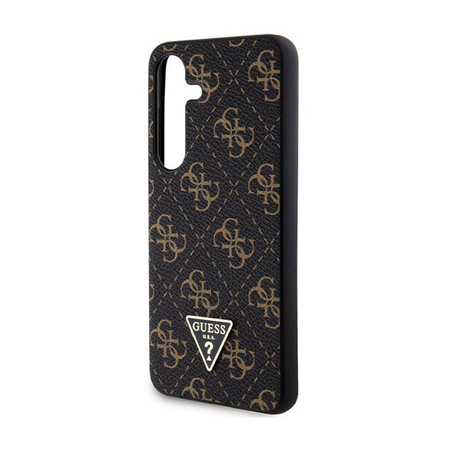 Guess 4G Triangle Metal Logo - Samsung Galaxy S24 Case (black)