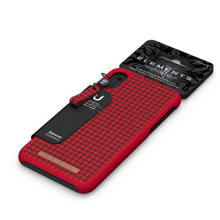 Nordic Elements Saeson Idun - Coque en matériau iPhone Xs / X (Rouge)