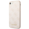 Guess 4G Metall Gold Logo - Tasche iPhone SE 2022 / SE 2020 / 8 / 7 (rosa)