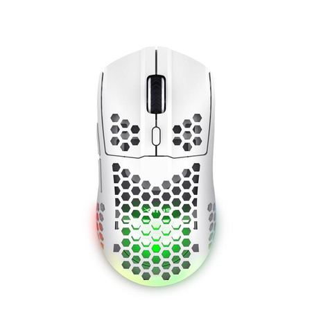 Trust GXT 929W Helox - Wireless optical mouse for gamers 4800 DPI & RGB (White)
