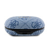 Guess 4G Metal Logo - TWS ENC Bluetooth headphones + charging case (blue)
