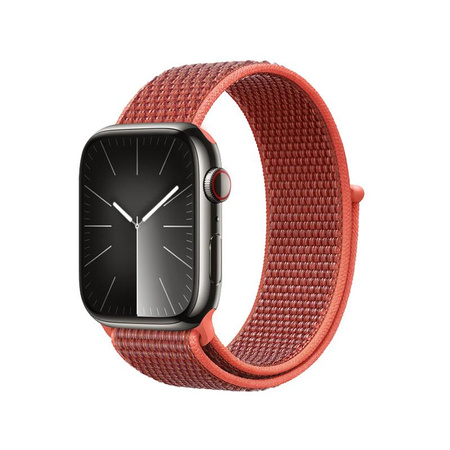 Crong Nylon - Sportovní řemínek pro Apple Watch 38/40/41/42 mm (Sunny Apricot)