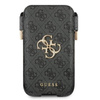 Guess 4G Big Metal Logo Pouch - pouzdro na telefon L max 6,7" (šedé)