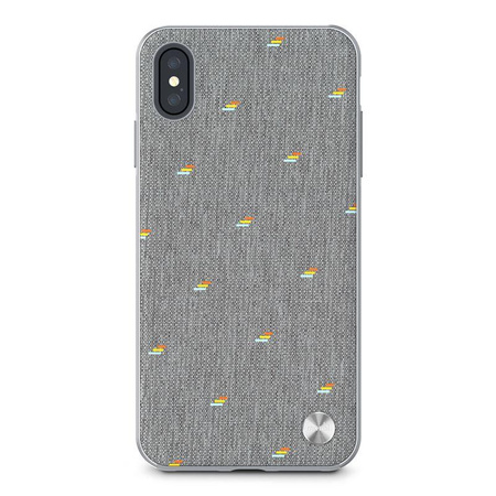 Moshi Vesta - iPhone Xs Max Tasche (Kieselgrau)