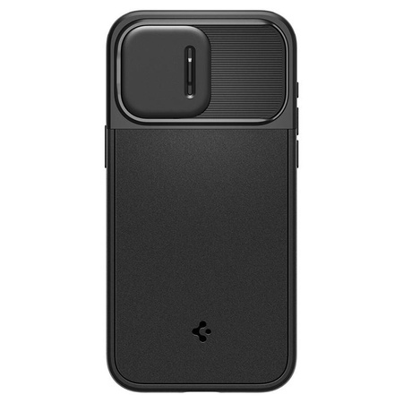 Spigen Optik Armor MagSafe - Étui pour iPhone 15 Pro (Noir)