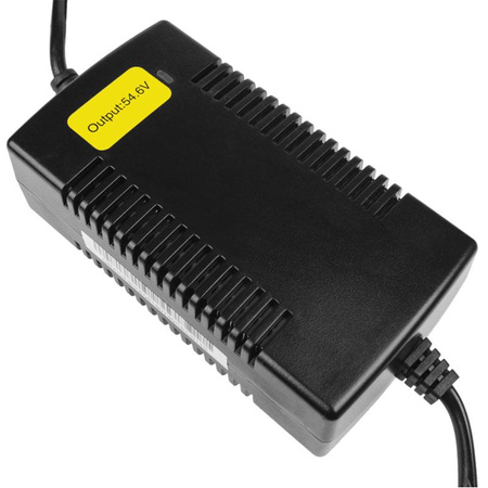 Green Cell - Chargeur 54.6V 1.8A (3 pin) pour batterie de vélo électrique 48V