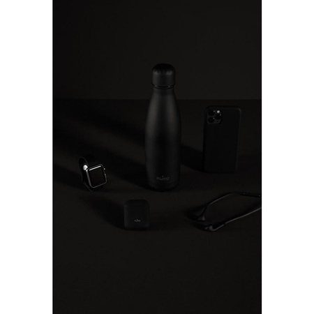 PURO ICON - Butelka termiczna ze stali nierdzewnej 500 ml (Black) (Powder Coating)