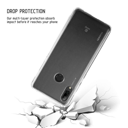 Kryt Crong Crystal Slim - Pouzdro Huawei P Smart 2019 (průhledné)