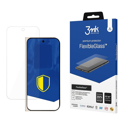 3mk FlexibleGlass - Hibrid üveg a Google Pixel 9 Pro Fold-hoz (előlap)