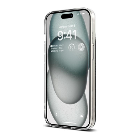 Crong Crystal Slim Cover - iPhone 15 tok (átlátszó)