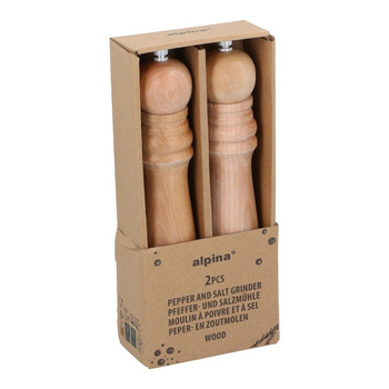 Alpina - Sada mlýnků na pepř a sůl 25 cm (2 kusy)