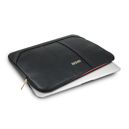 Guess Saffiano Computer Sleeve – Etui na notebooka 13” (czarny)