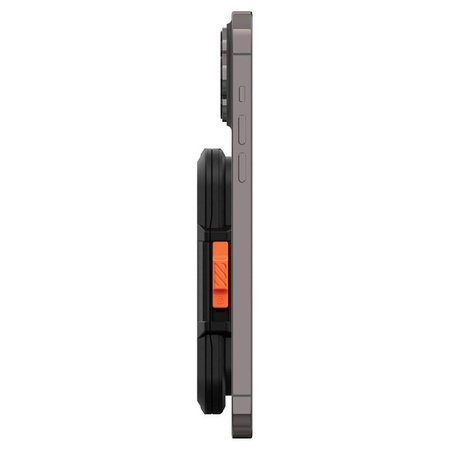 Spigen Lock Fit MagSafe - mágneses pénztárca (fekete)