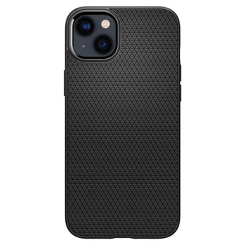 Spigen Liquid Air - Hülle für iPhone 15 Plus / iPhone 14 Plus (Schwarz)