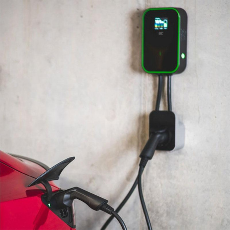Green Cell - Wallbox GC EV PowerBox 22kW chargeur avec prise Type 2 pour la recharge des voitures électriques et hybrides rechargeables