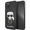 Karl Lagerfeld Iconic Karl Embossed Fullbody - pouzdro pro iPhone 11 Pro Max (černé)