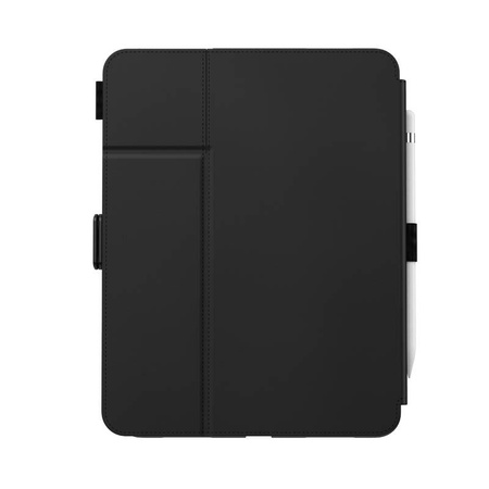 Speck Balance Folio – Custodia per iPad 11" (2025) / 10.9" (2022) con rivestimento MICROBAN con magnete e supporto (nero)