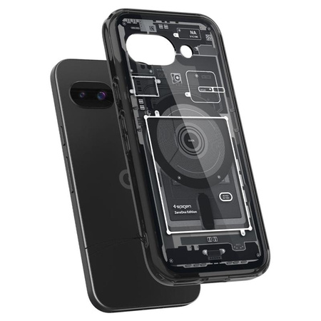 Spigen Ultra Hybrid MagSafe - Case for Google Pixel 9a (Zero One Black)