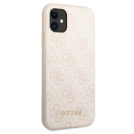 Guess 4G Metal Gold Logo - Case for iPhone 11 (pink)