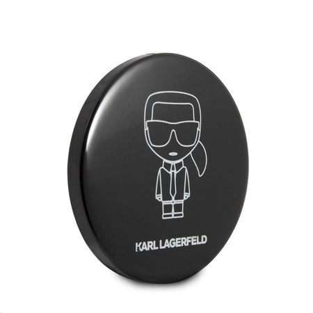 Karl Lagerfeld Bundle Ikonik - Sada pouzder pro Apple Airpods 1 / 2 + Power Bank se zrcátkem